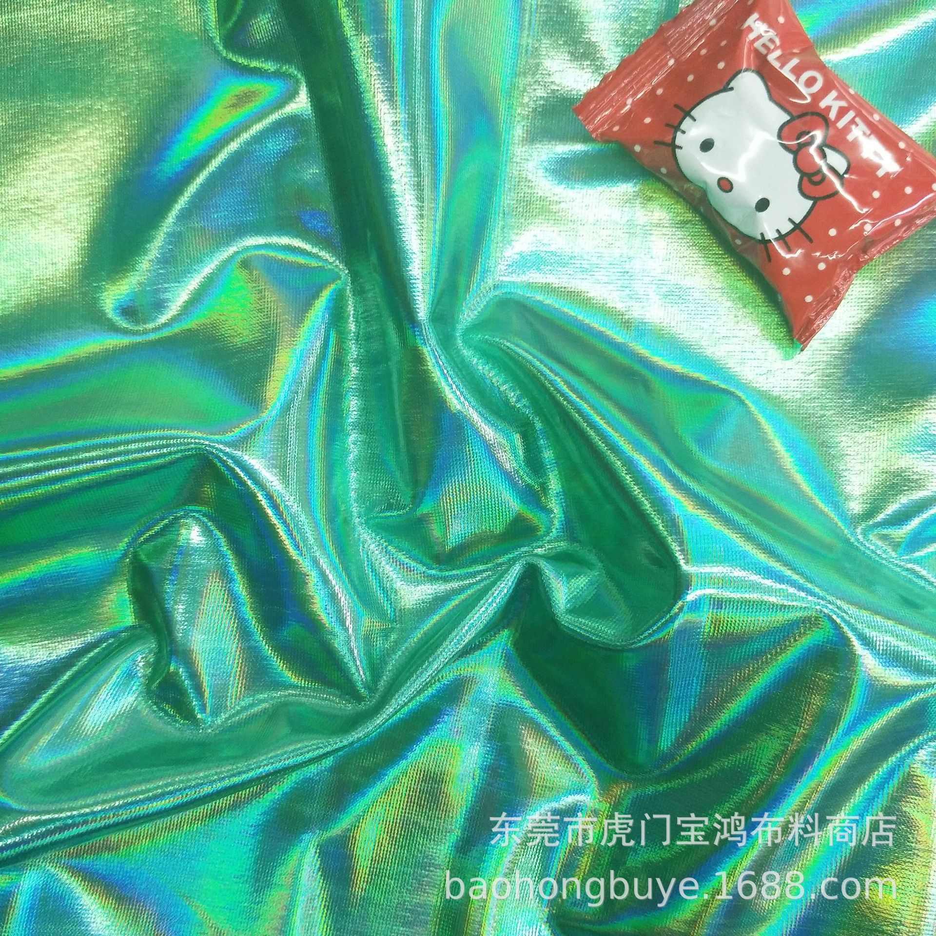 高光素面满版氨纶烫金