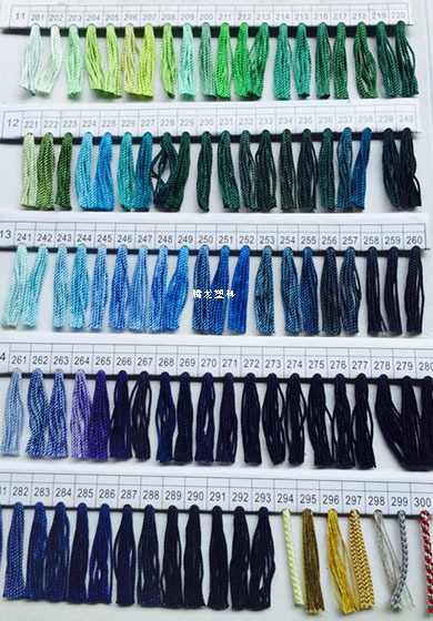 吊粒吊绳线的颜色